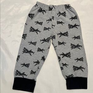 “Bundle 10/$14” 2T Gray Shark Print Pajama Pants